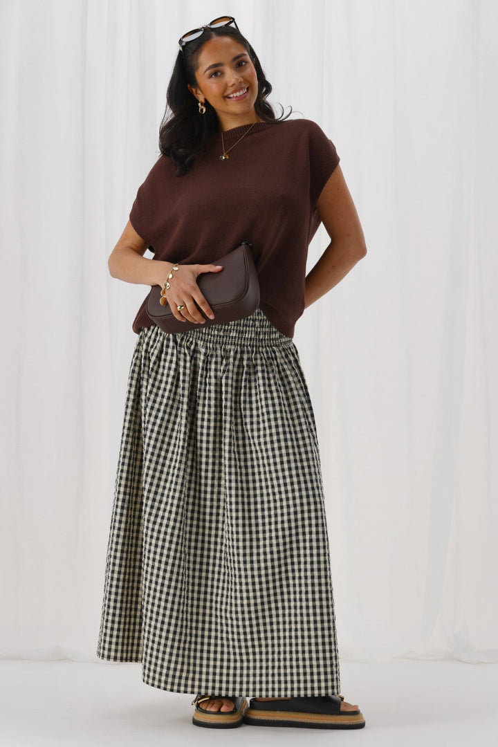 Ayva Chloe Skirt Gingham