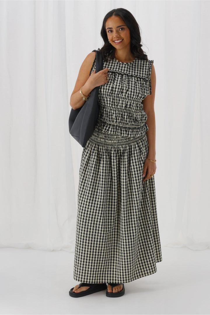 Ayva Chloe Skirt Gingham
