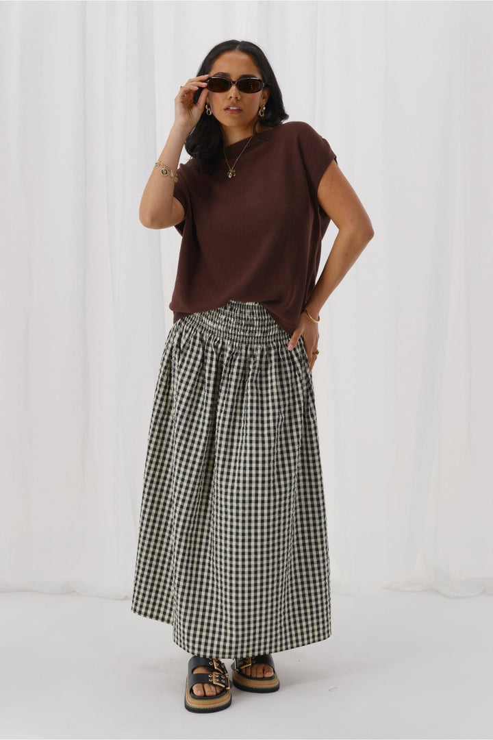 Ayva Chloe Skirt Gingham