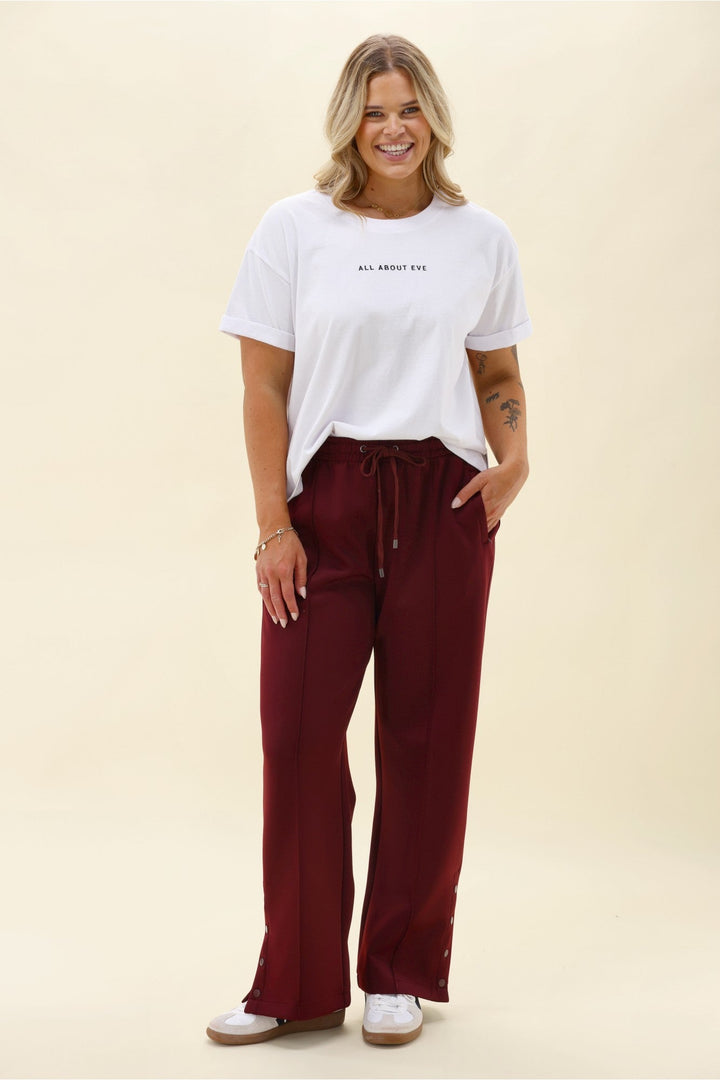 Ayva Erika Pant Burgundy