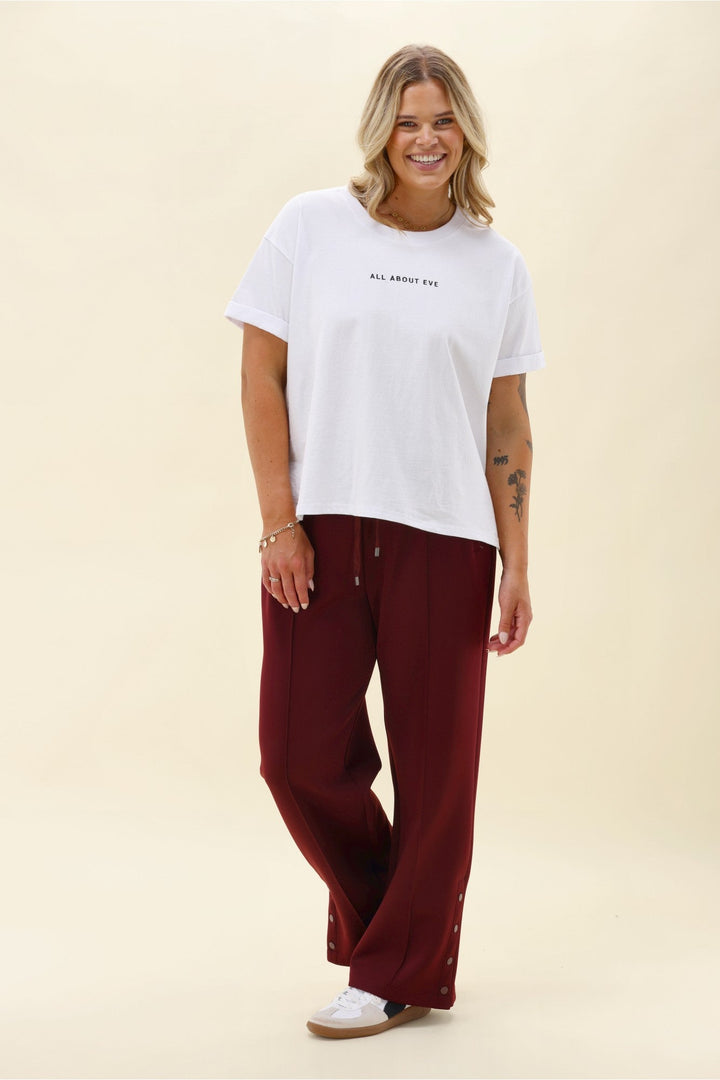 Ayva Erika Pant Burgundy