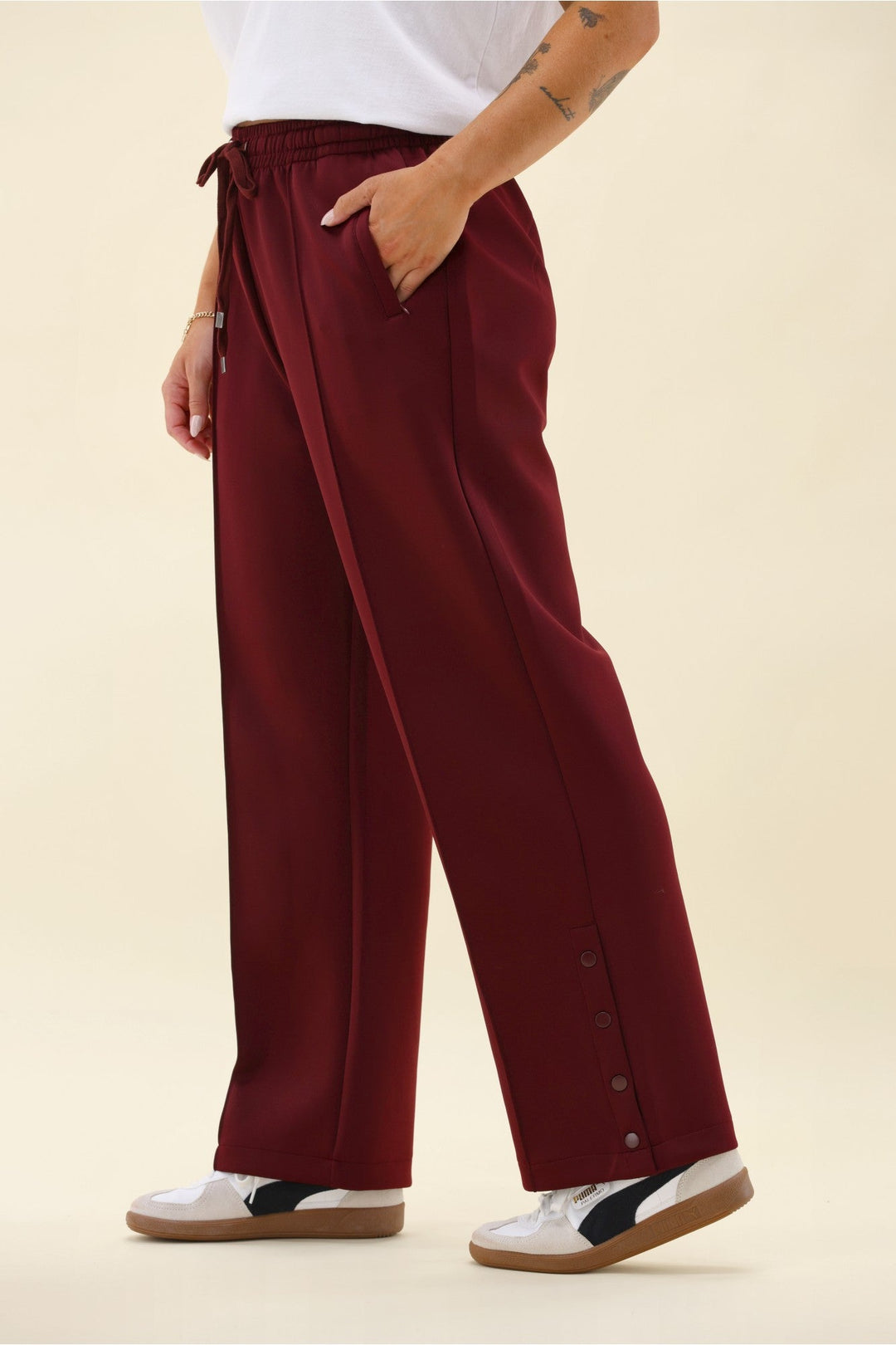 Ayva Erika Pant Burgundy
