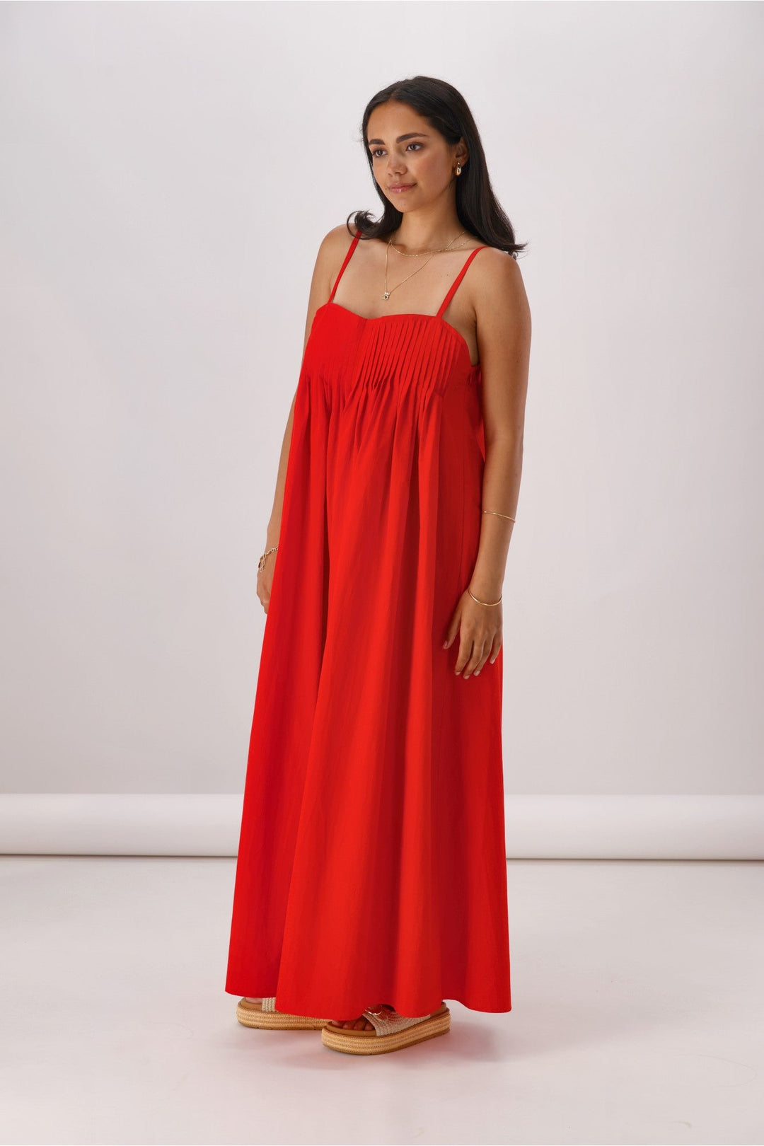 Ayva Estelle Maxi Dress Red