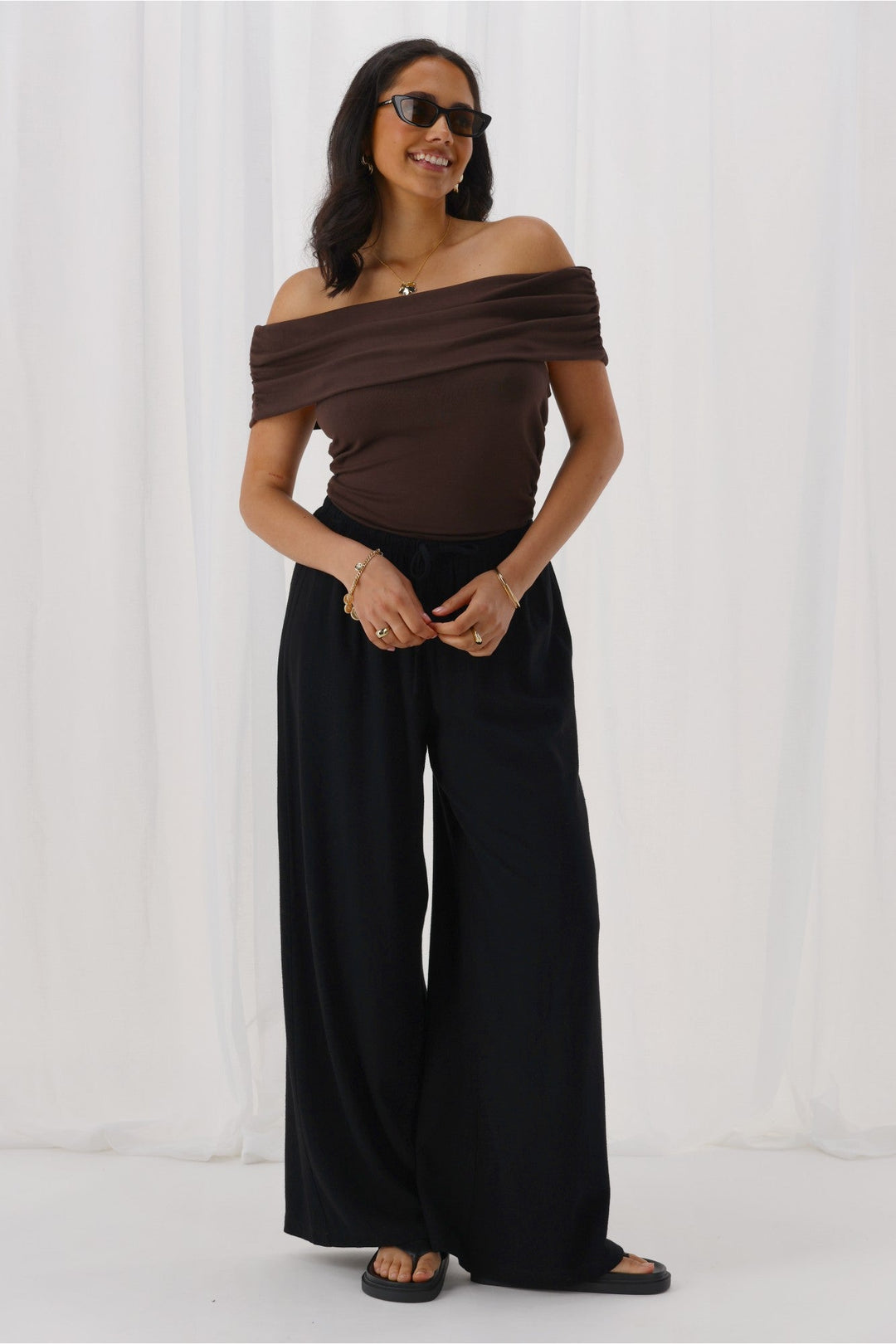 Ayva Isabella Pant Black