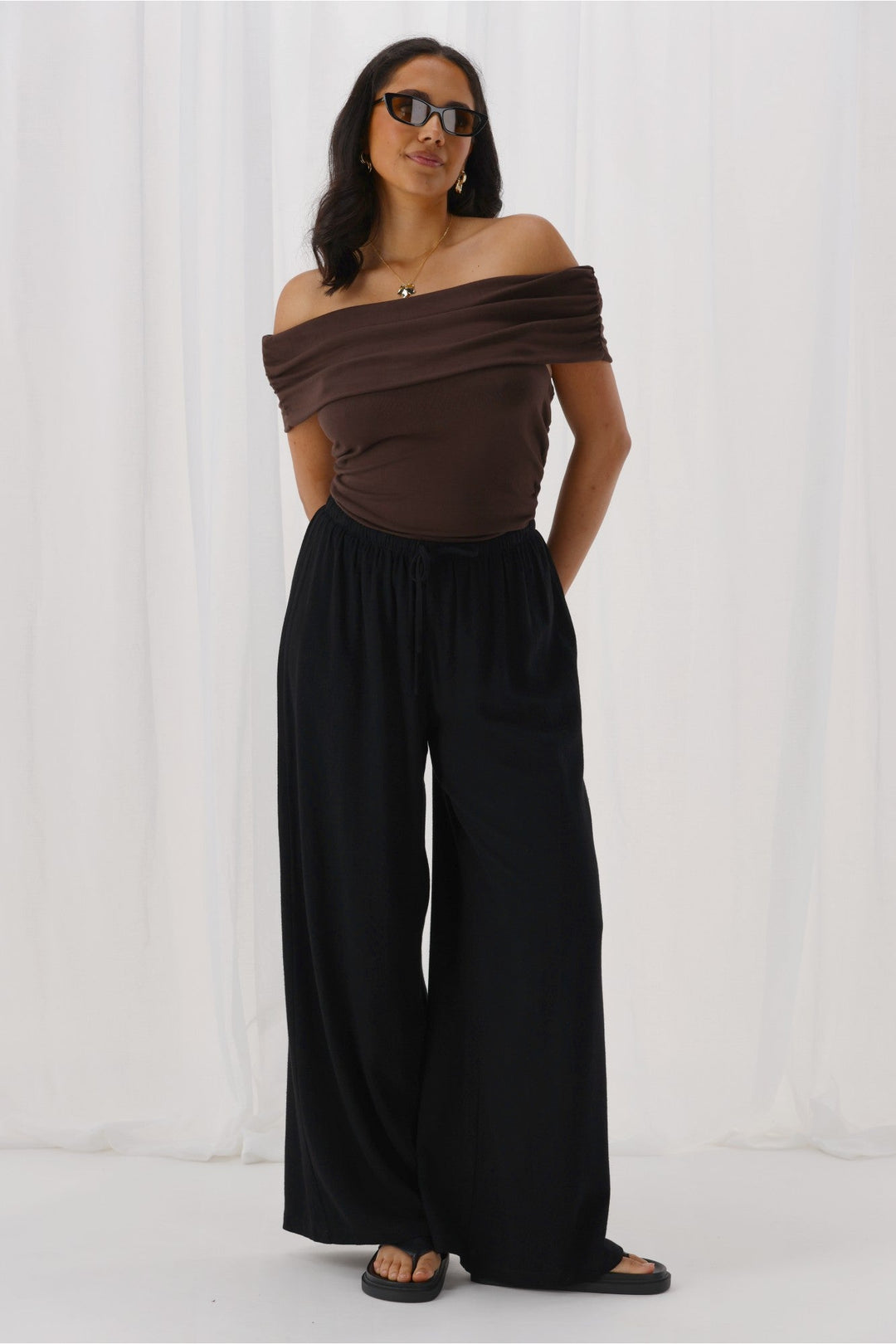 Ayva Isabella Pant Black
