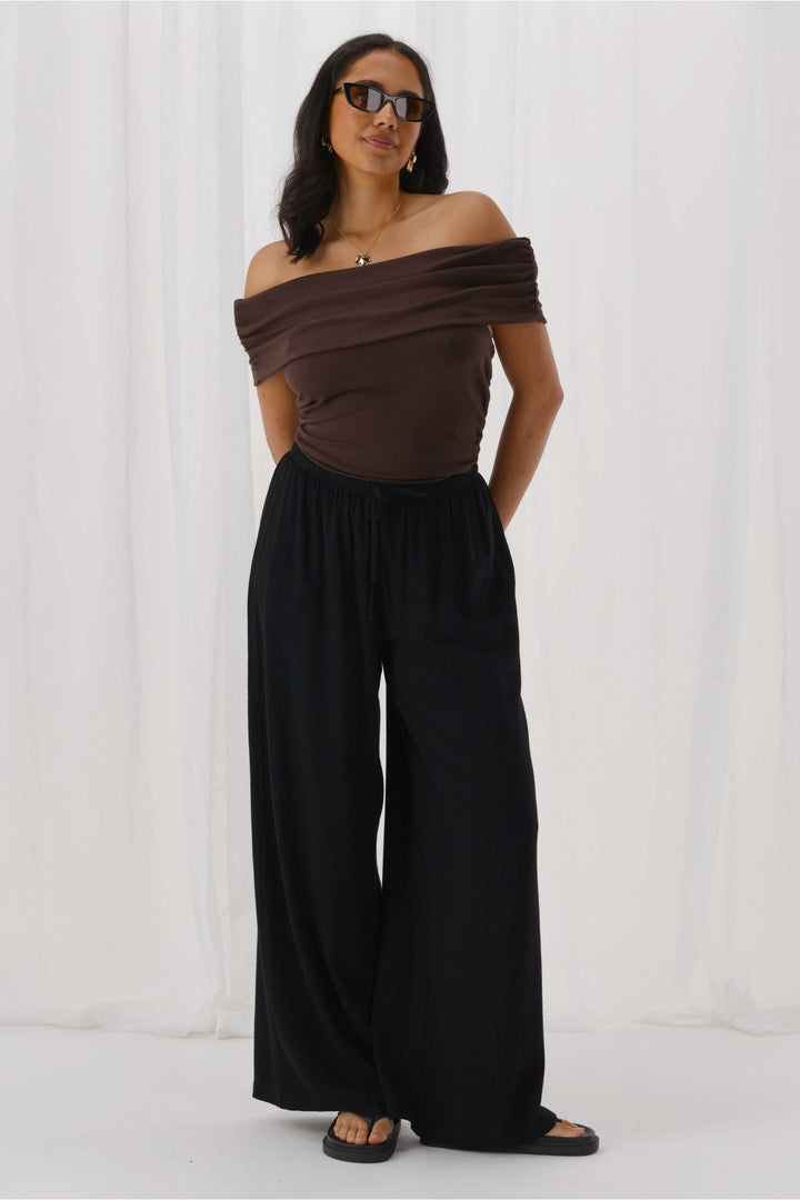 Ayva Isabella Pant Black