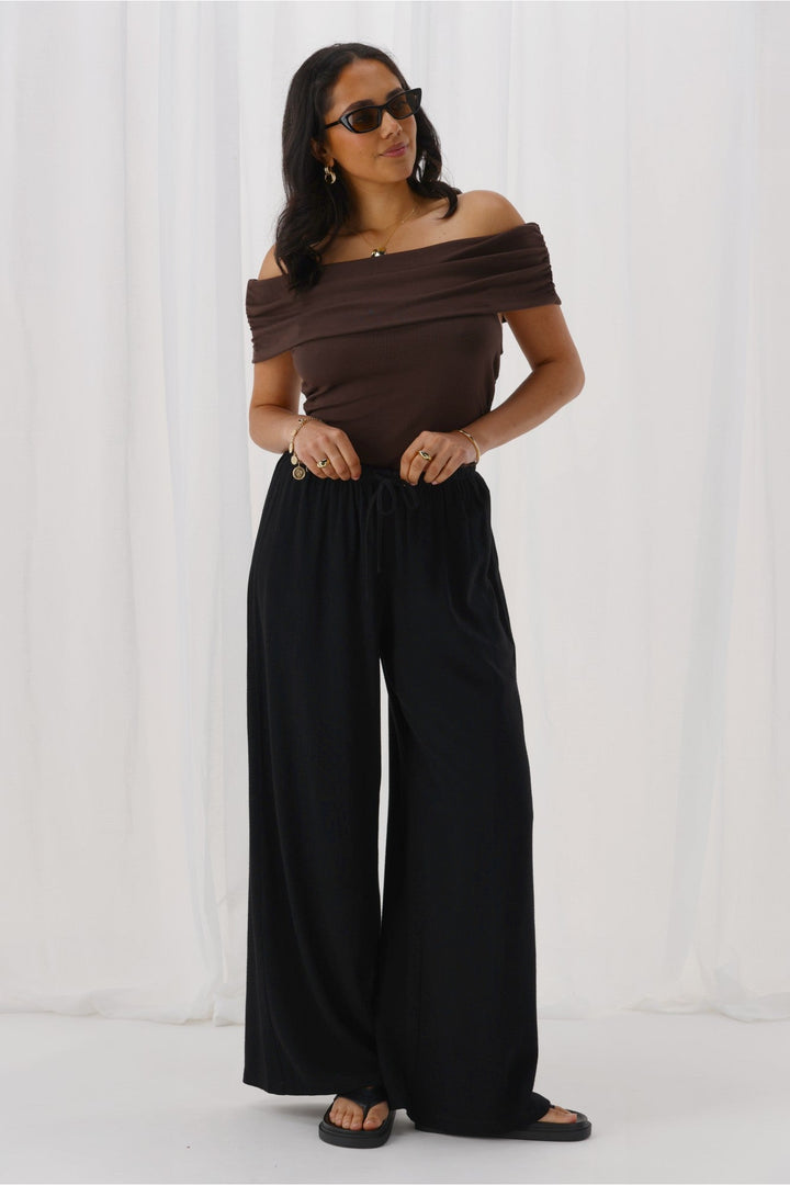 Ayva Isabella Pant Black