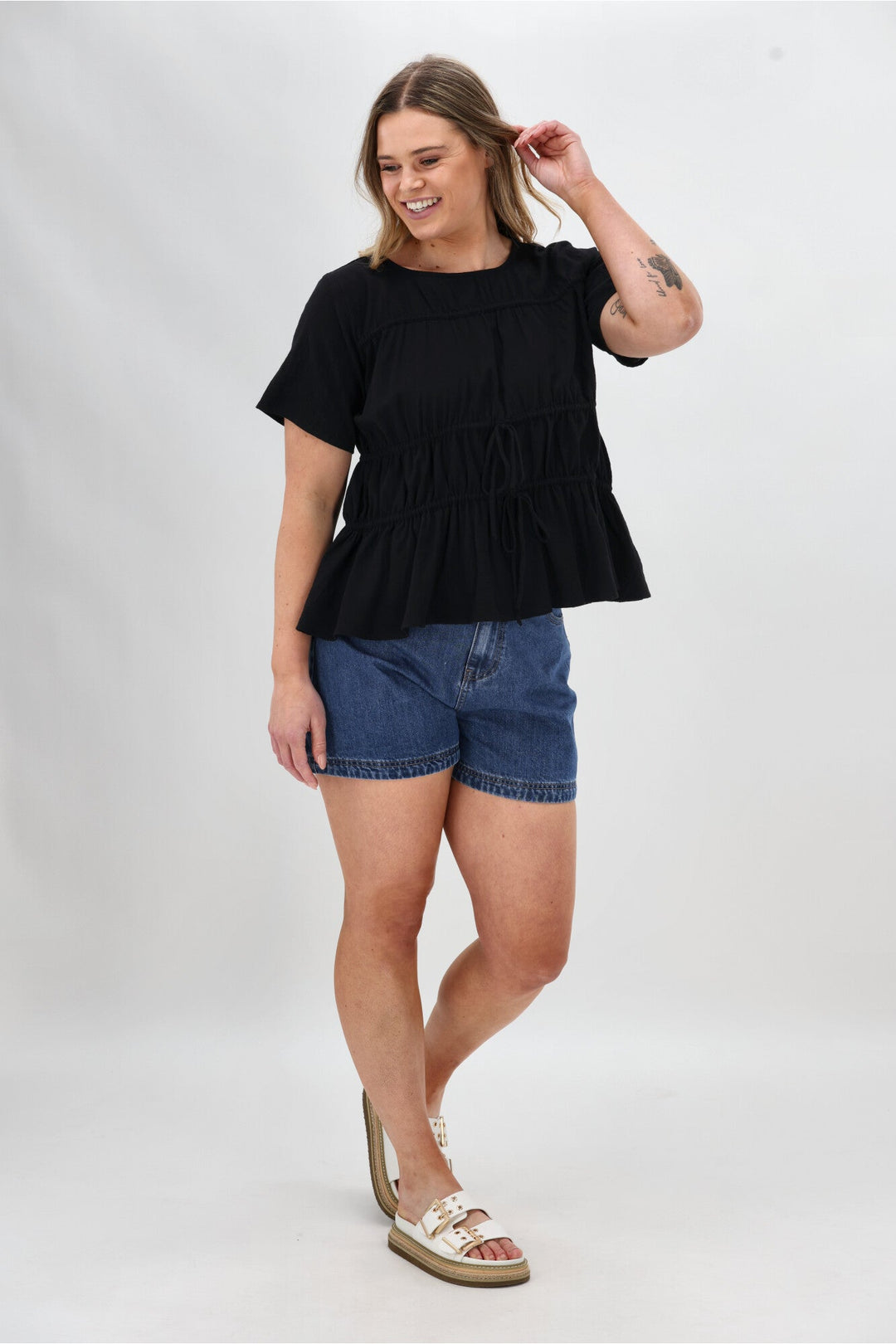 Ayva Lola Top Black