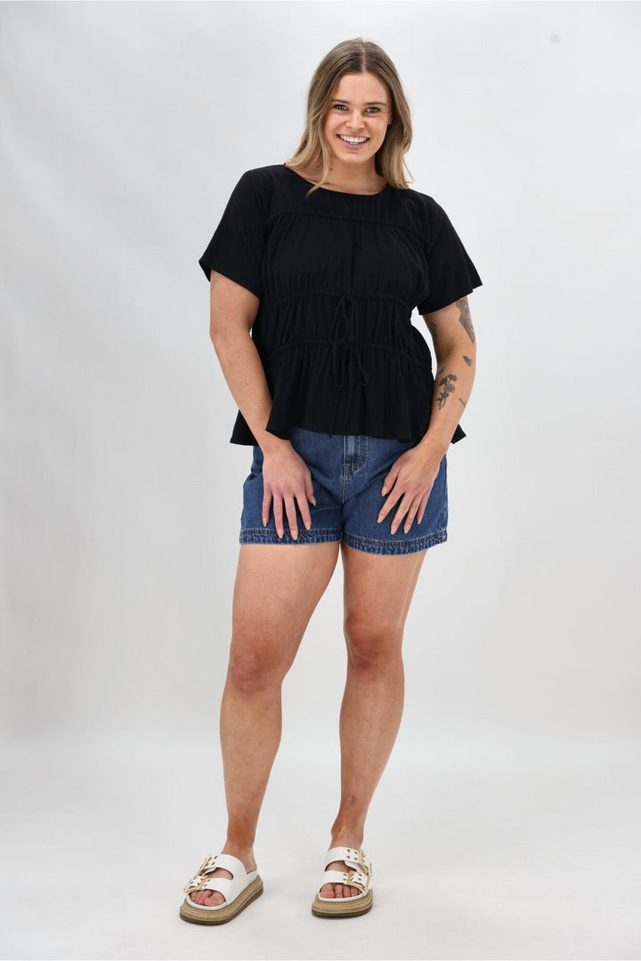 Ayva Lola Top Black