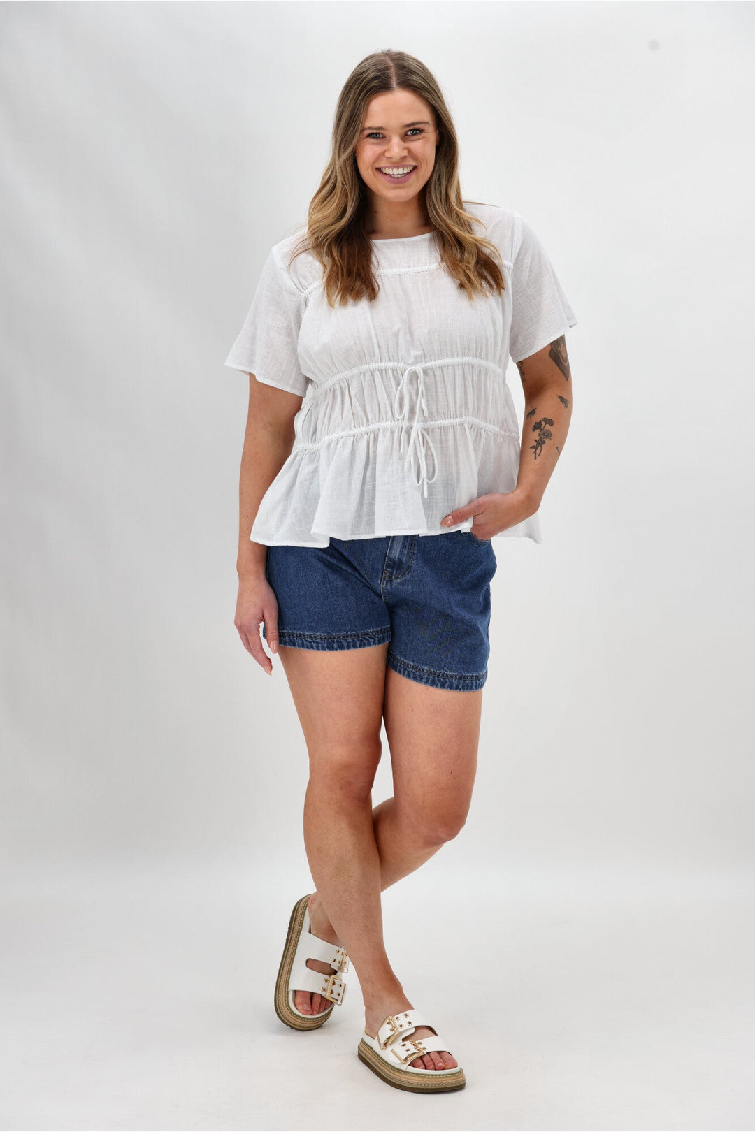 Ayva Lola Top White