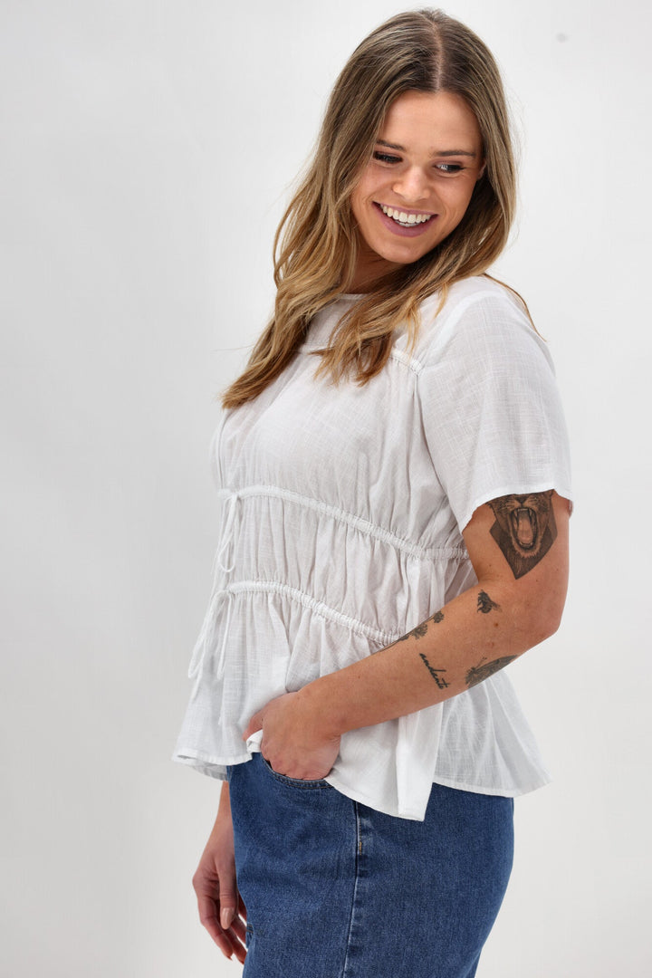 Ayva Lola Top White
