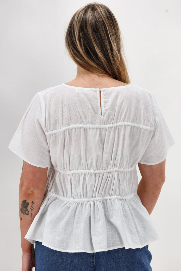 Ayva Lola Top White