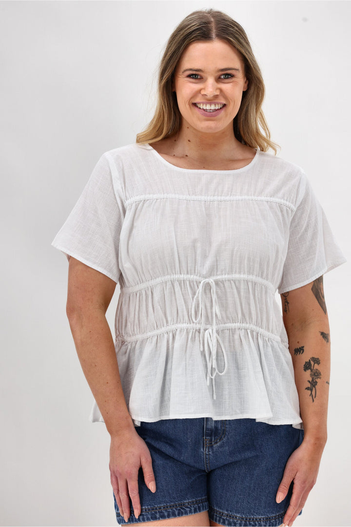 Ayva Lola Top White