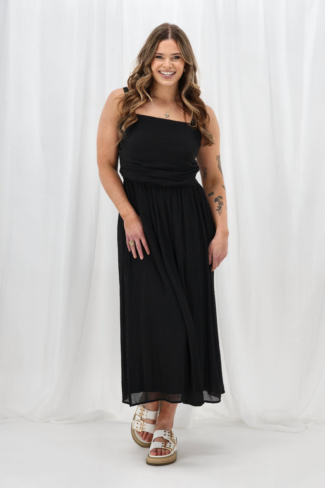 Ayva Macie Maxi Dress Black
