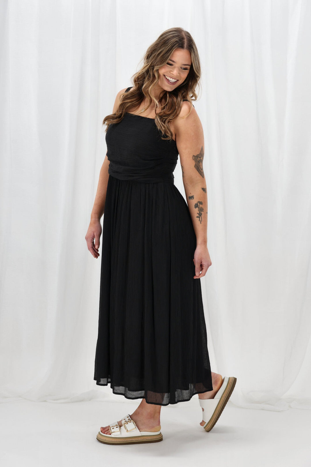Ayva Macie Maxi Dress Black