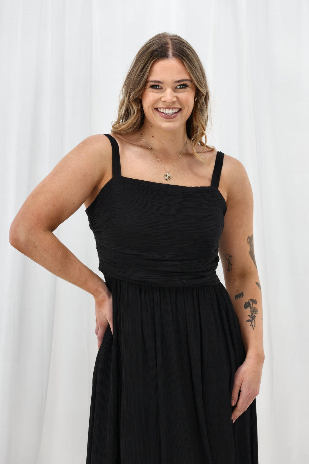 Ayva Macie Maxi Dress Black