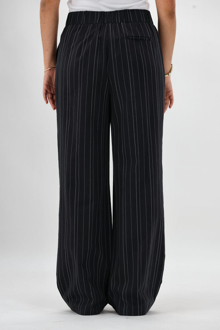 Ayva Noah Pant Black Natural Stripe