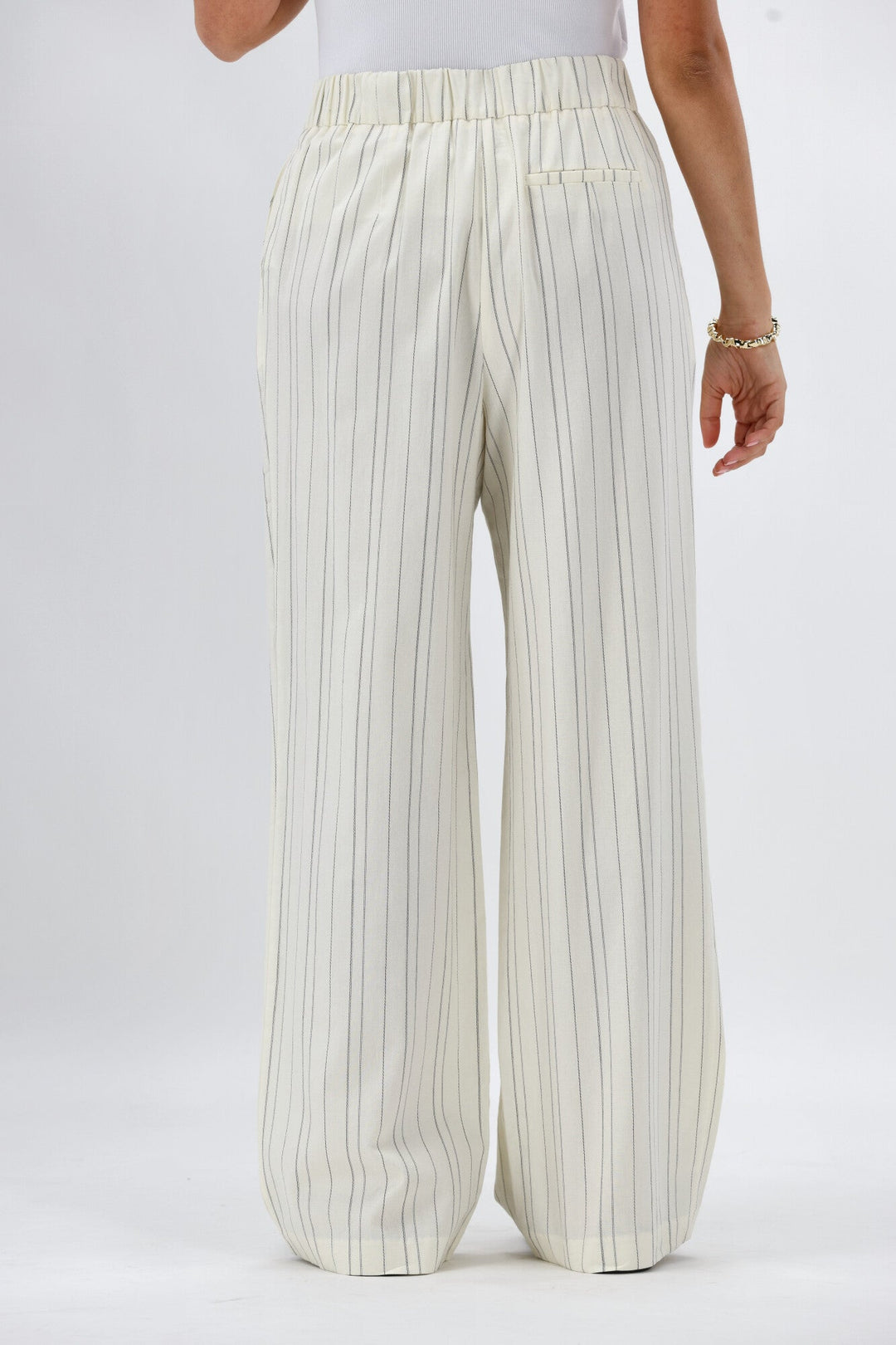 Ayva Noah Pant Natural Black Stripe