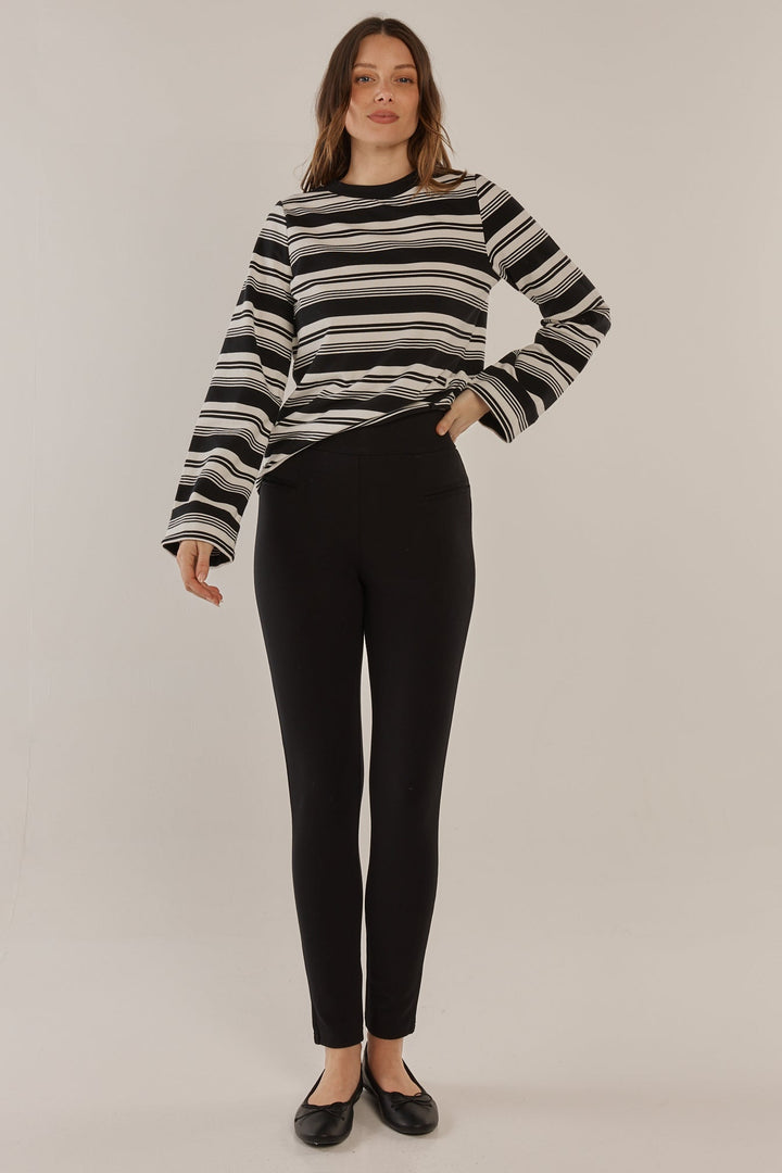 Betty Basics Gwen Ponte Legging Black