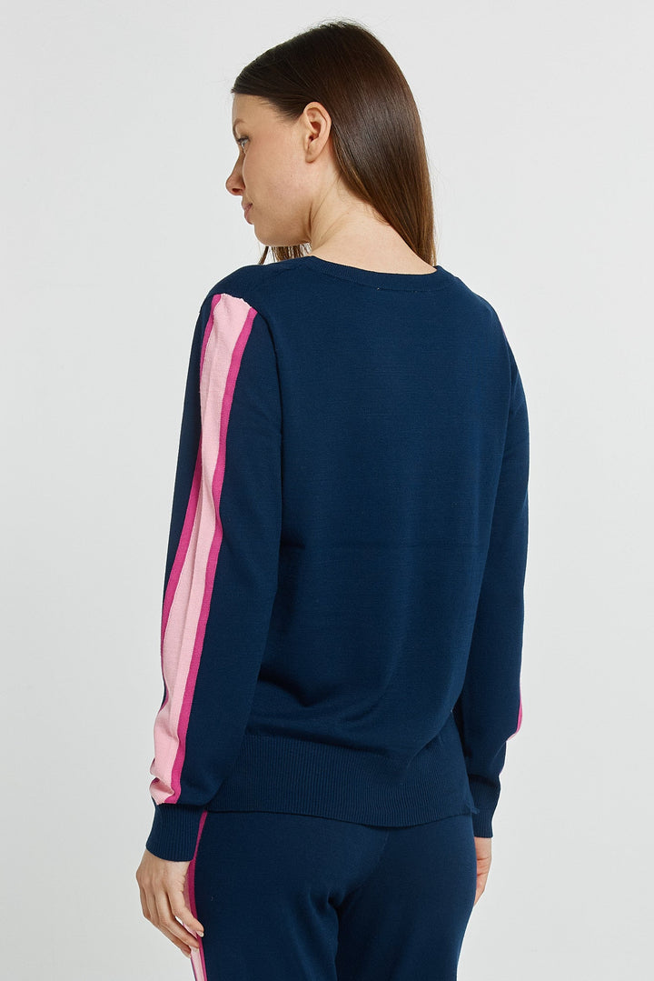 Betty Basics Lenore Sweater Navy