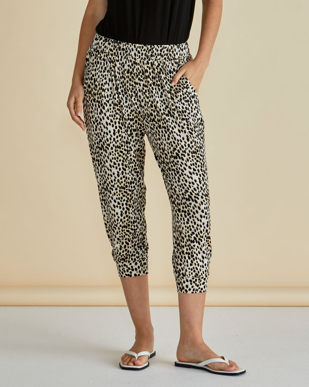 Betty Basics Tokyo Pants Cheetah