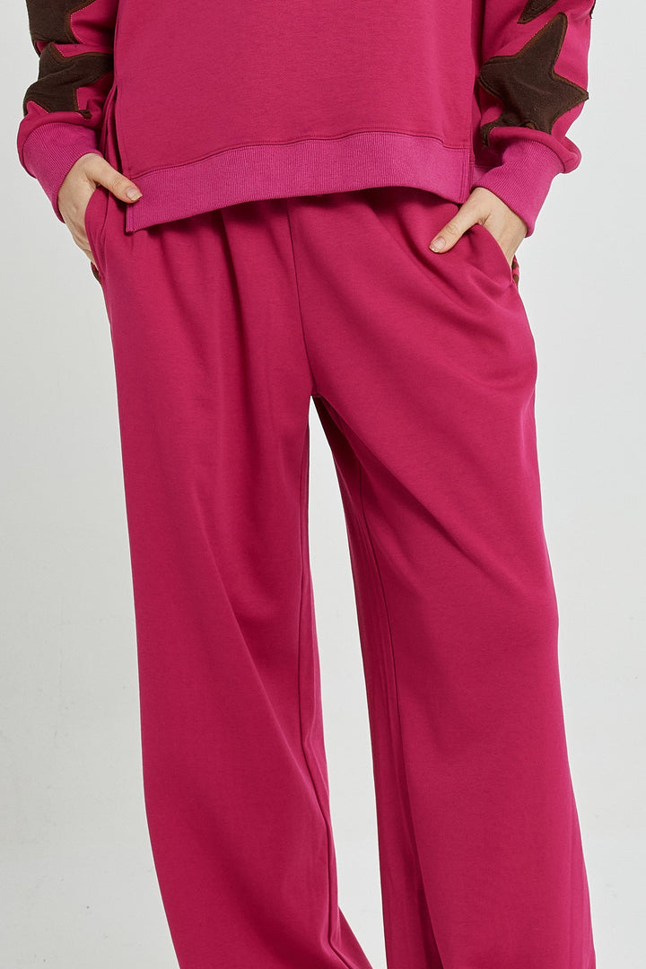 Betty Basics Saskia Trackpant Mulberry