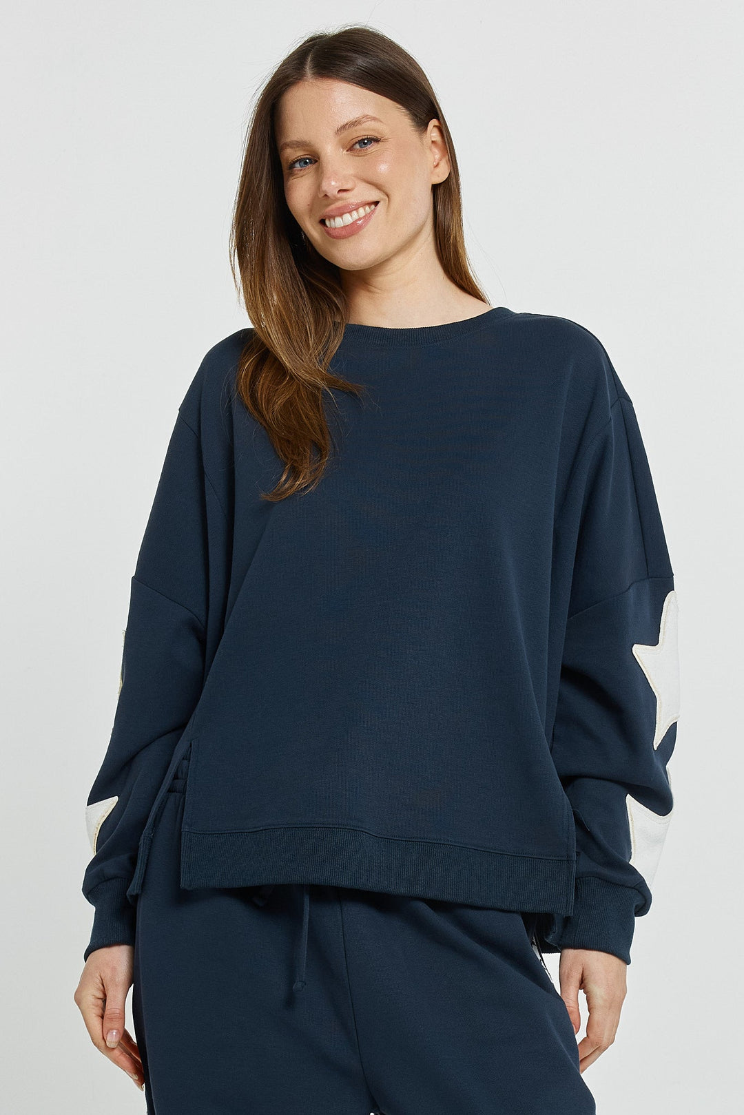 Betty Basics Saskia Sweatshirt Navy