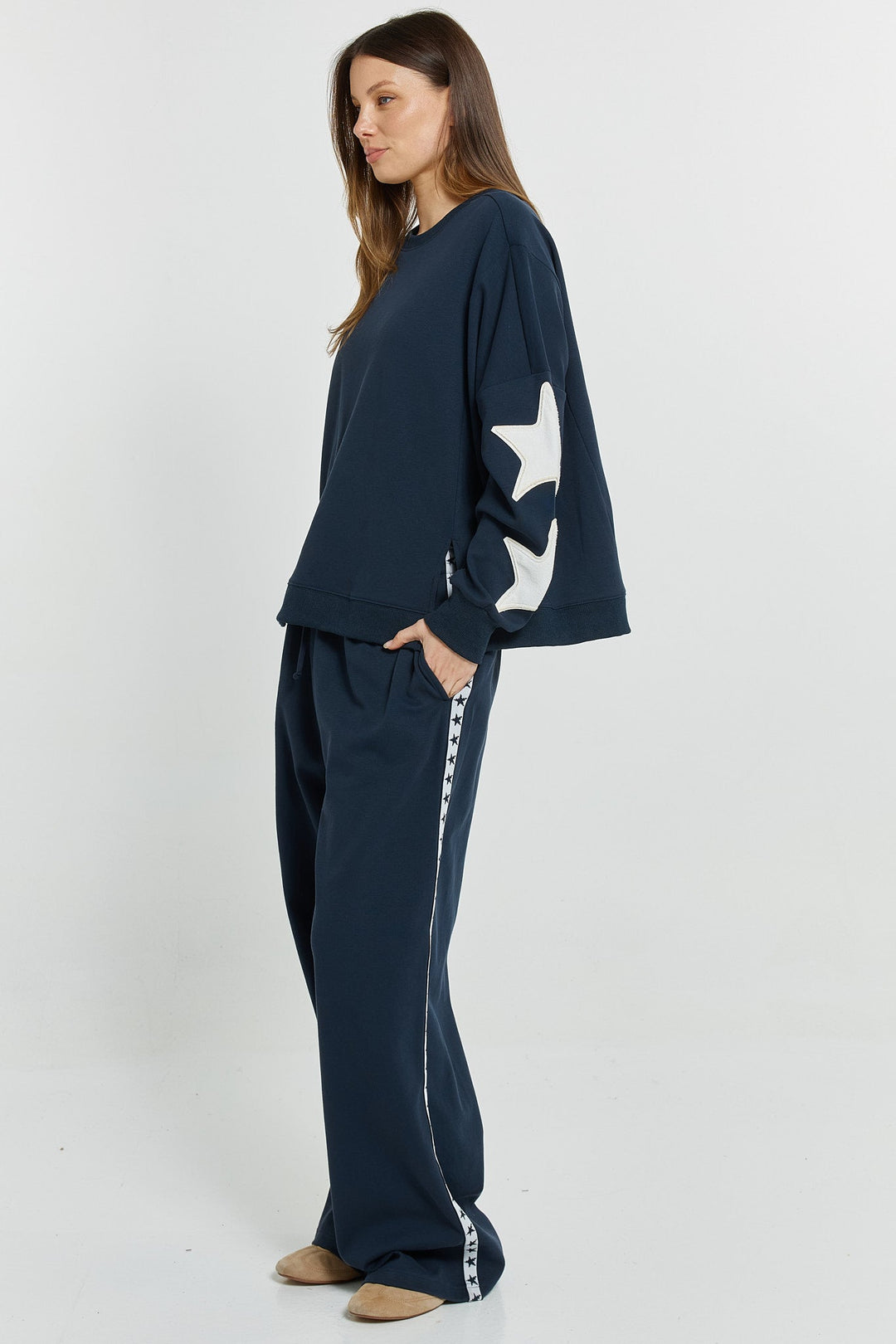 Betty Basics Saskia Sweatshirt Navy