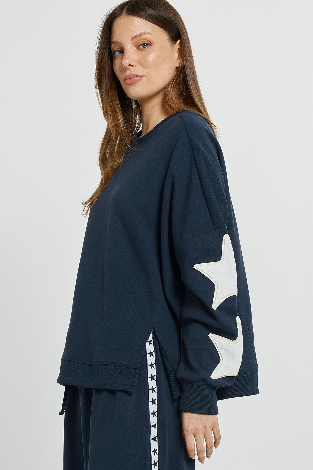 Betty Basics Saskia Sweatshirt Navy