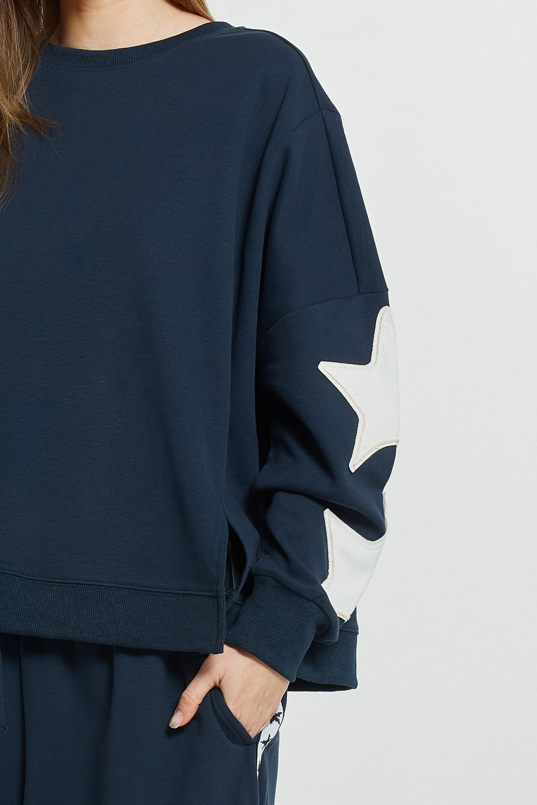Betty Basics Saskia Sweatshirt Navy