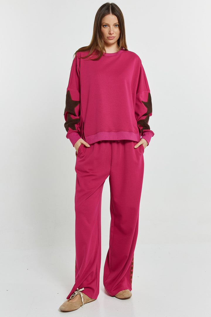 Betty Basics Saskia Sweatshirt Mulberry