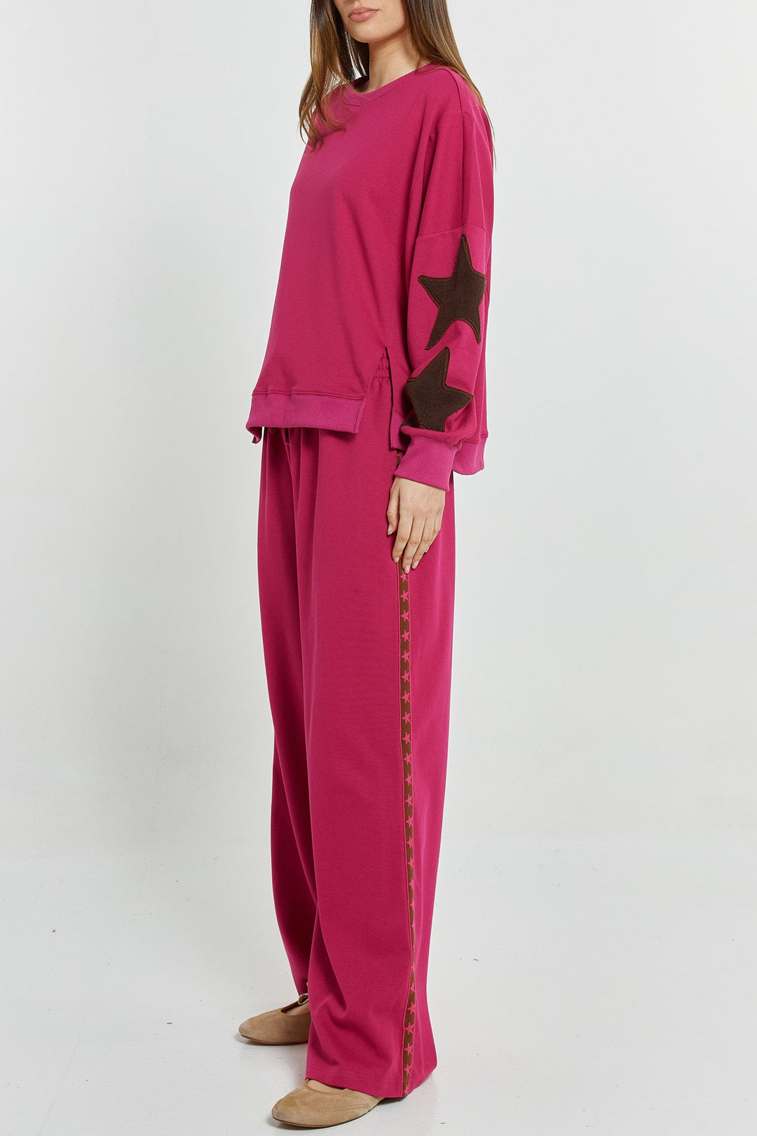 Betty Basics Saskia Trackpant Mulberry