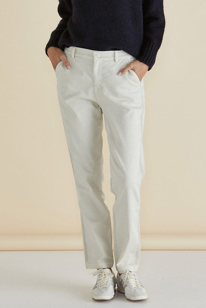 Betty Basics Carey Chino Jogger Stone
