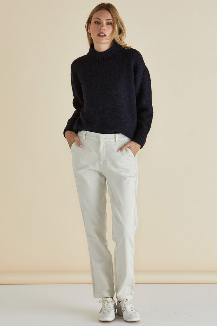 Betty Basics Carey Chino Jogger Stone