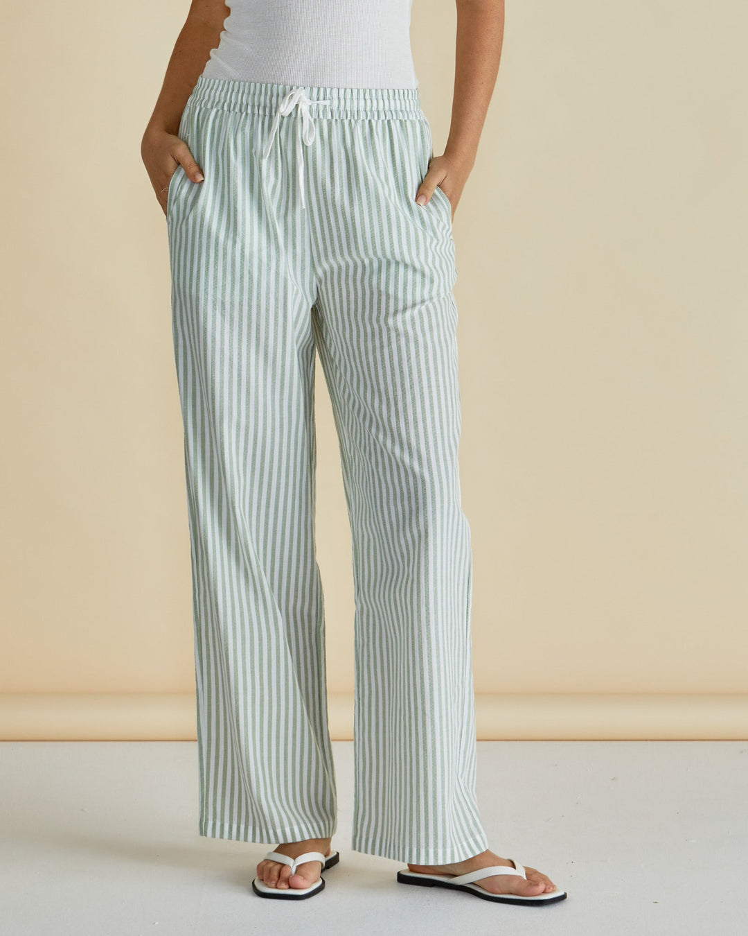 Betty Basics Georgie Pants Sage