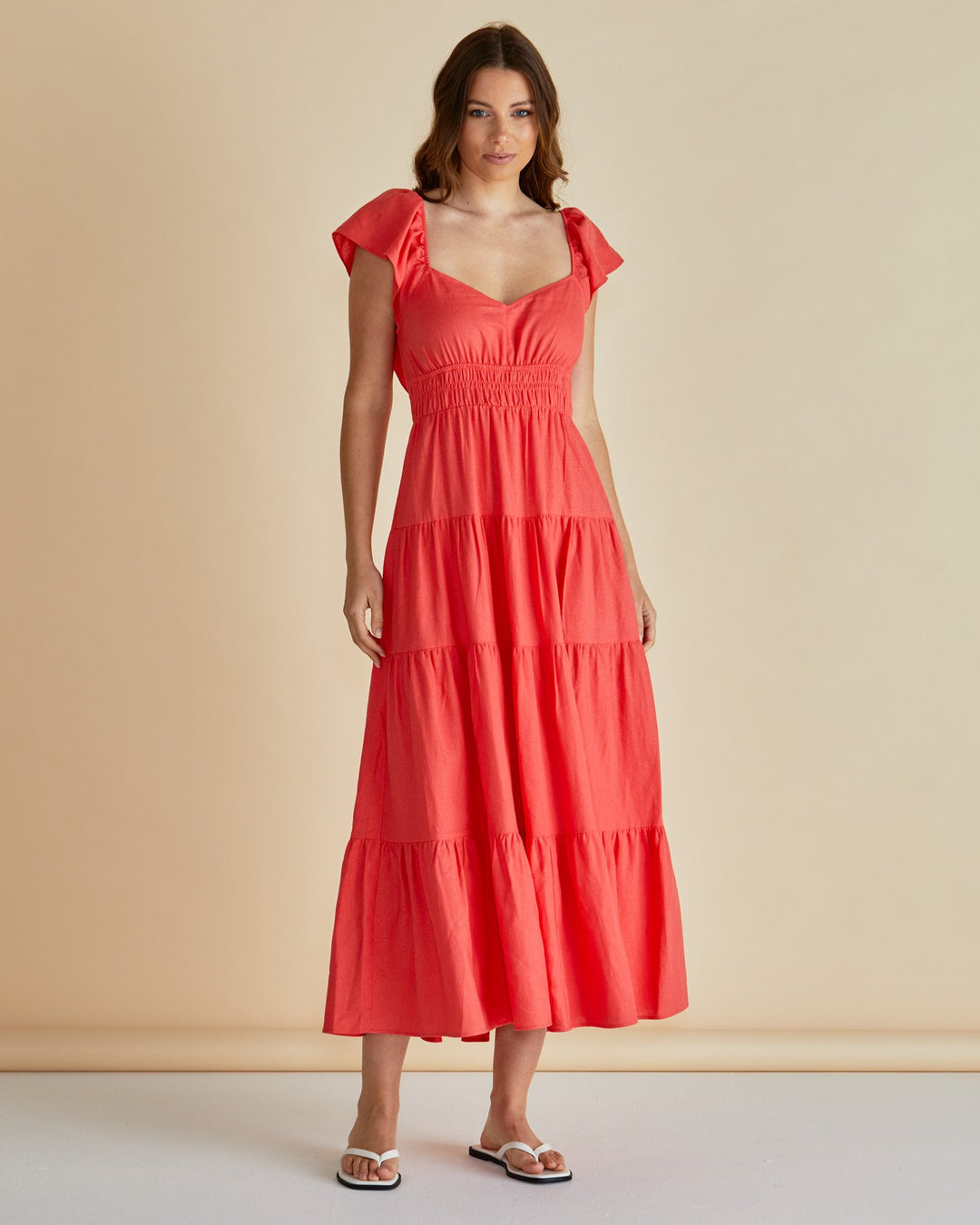 Betty Basics Sadie Dress Red