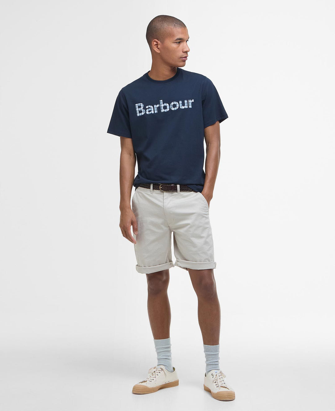 Barbour Kilnwick T- Shirt Navy