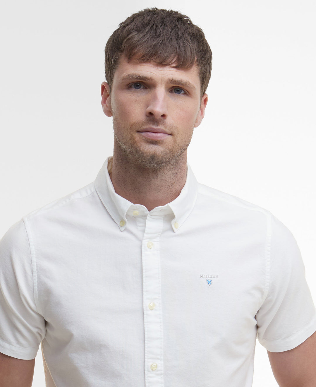 Barbour Oxtown SS Tailored Shirt White