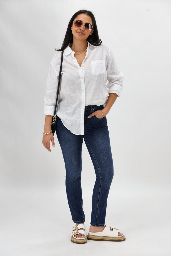 Betty Basics Electra Skinny Jean Blue