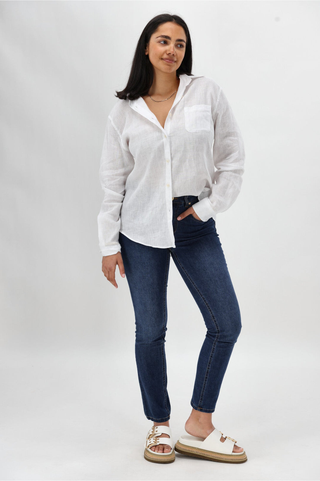 Betty Basics Electra Skinny Jean Blue