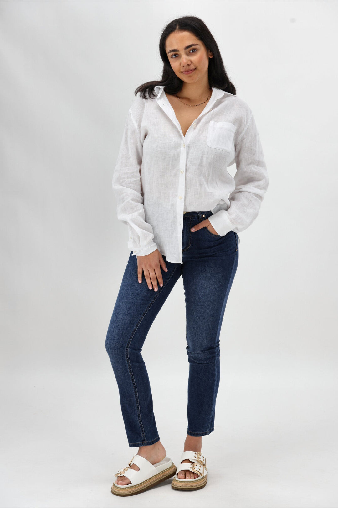Betty Basics Electra Skinny Jean Blue