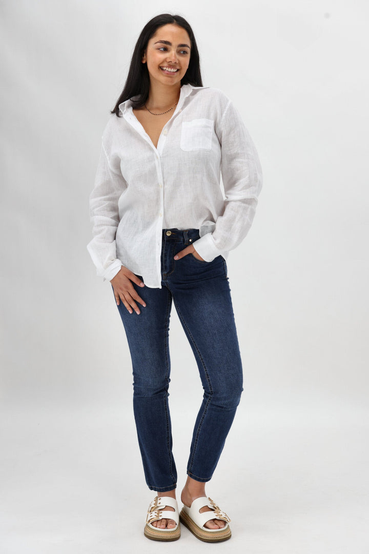 Betty Basics Electra Skinny Jean Blue
