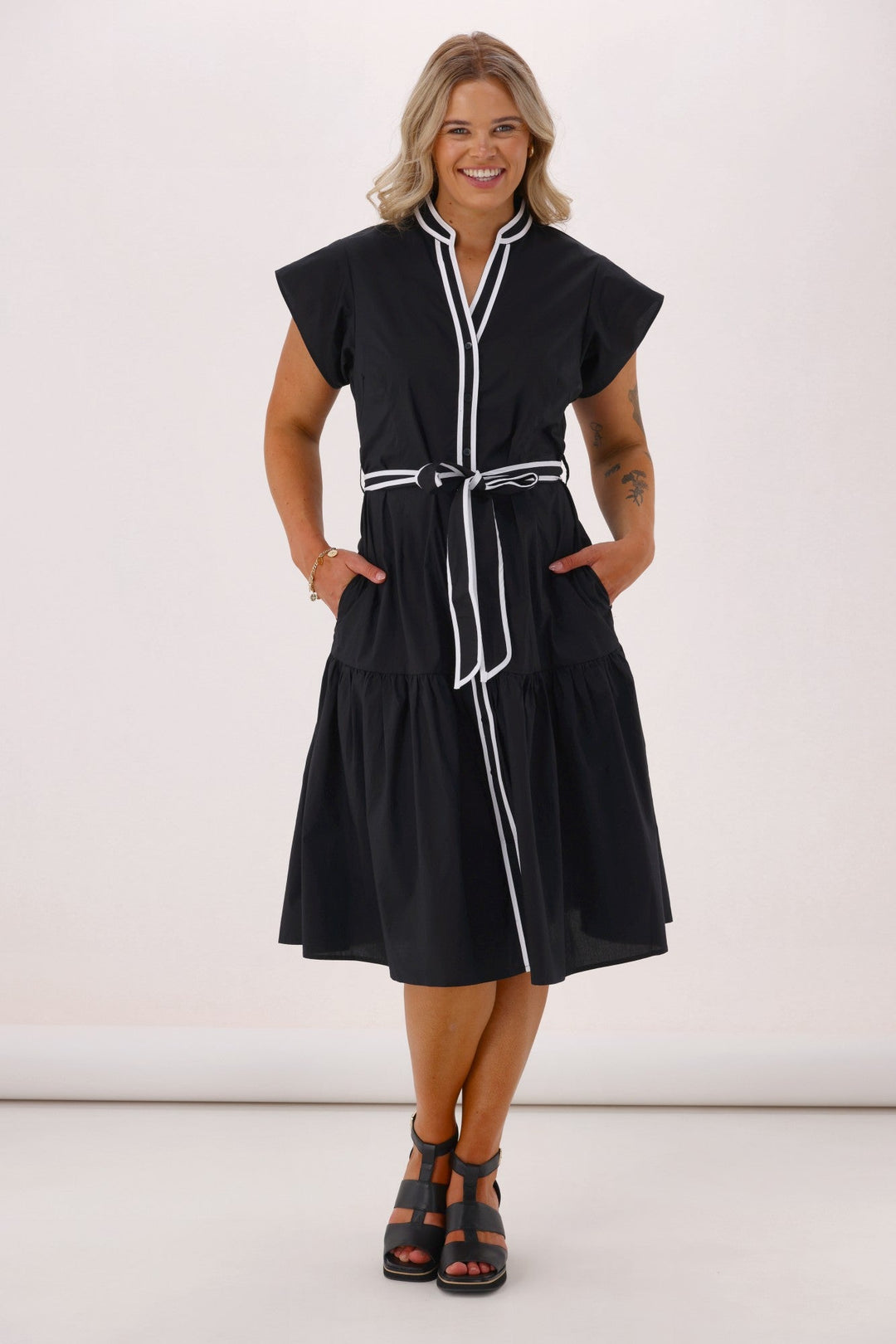 Betty Basics Mari Dress Black