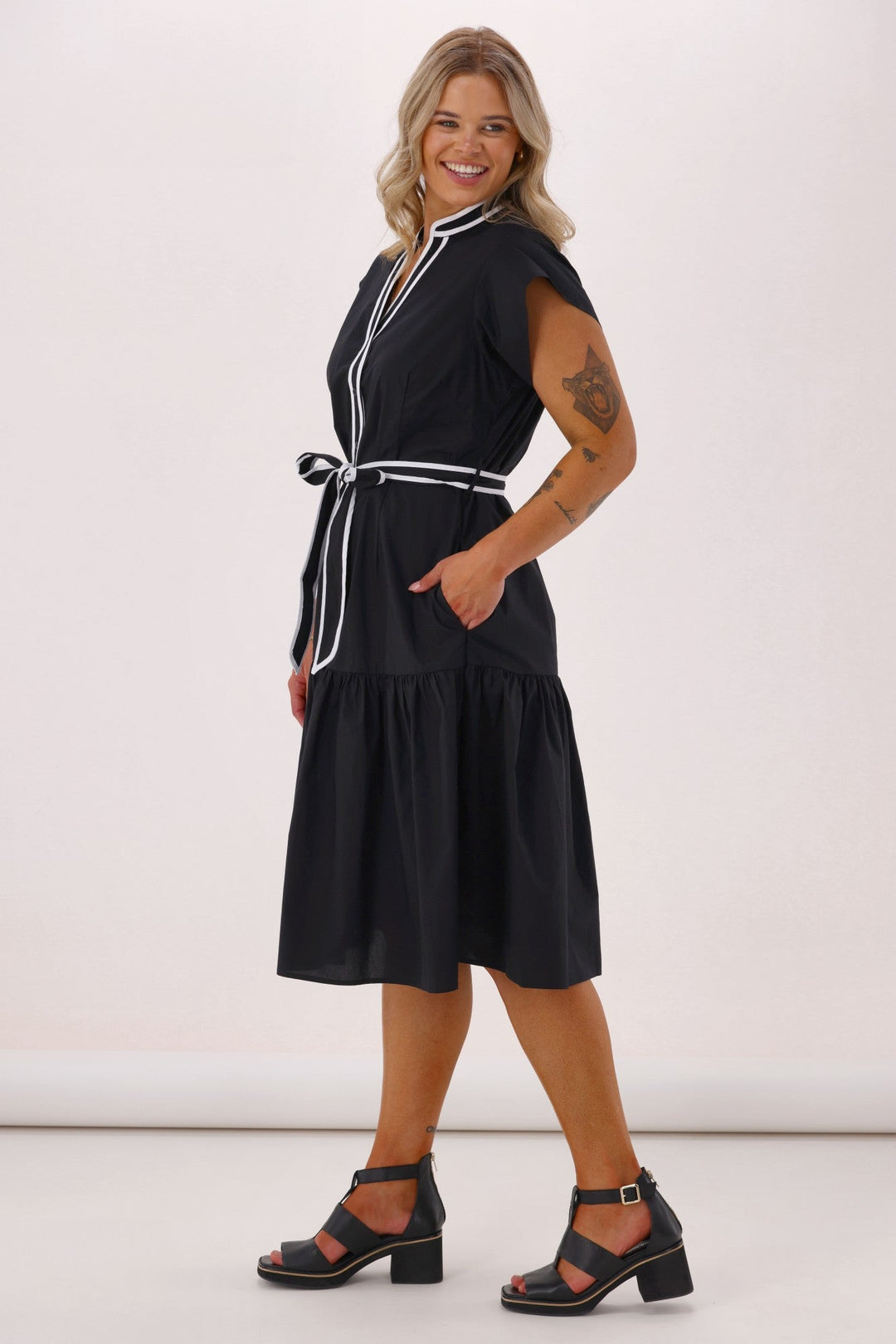 Betty Basics Mari Dress Black