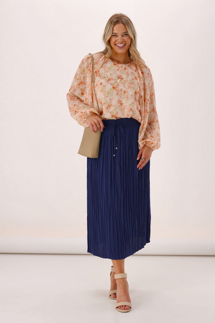 Celebration Connor Sateen Skirt Midnight