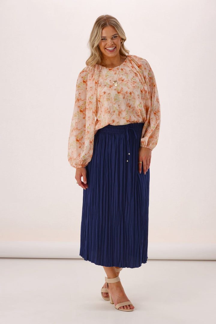 Celebration Connor Sateen Skirt Midnight