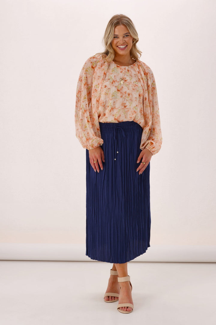 Celebration Connor Sateen Skirt Midnight