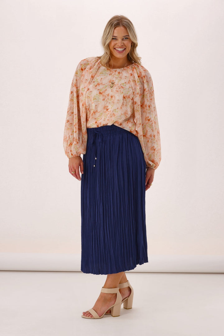 Celebration Connor Sateen Skirt Midnight