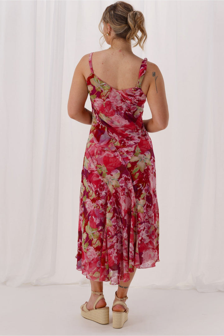 Celebration Tully Maxi Dress Pink Floral