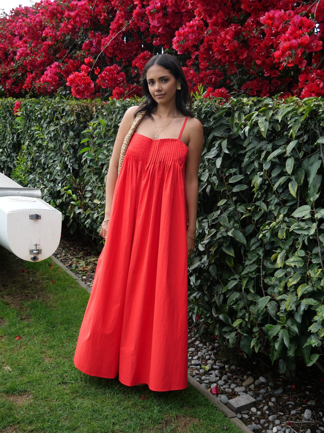 Ayva Estelle Maxi Dress Red